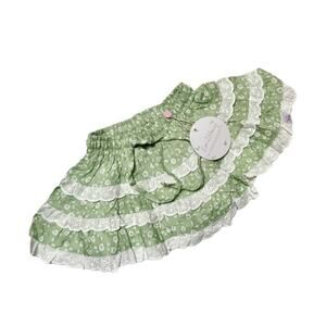 NWT SweetHoney Pastel Petals Tiered Skort Size 2T